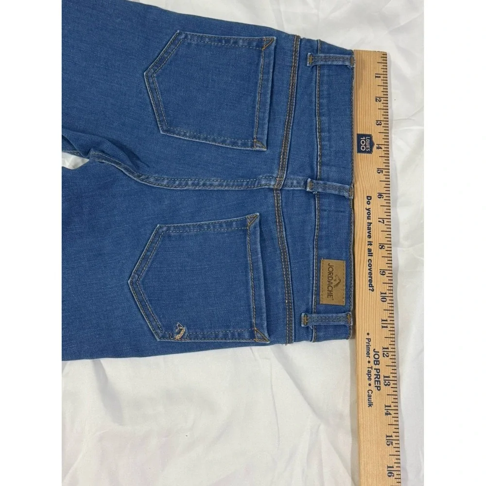 Girls 12 Slim Jeans Jordache Skinny Light Wash Denim Blue Jeans Adjustable Waist